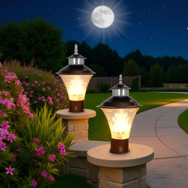 Brightlyt GL06(LARGE) Gate Light Outdoor Lamp(Clear)
