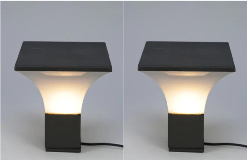 VAGalleryKing Outdoorlight-Duplex_P04 Gate Light Outdoor Lamp(Steel, Clear, Black, White)