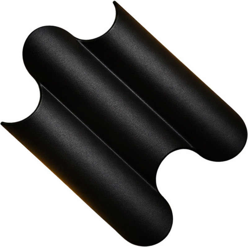 UTILIX HOME LED Up Down Curve Wall Light 3W 2-Way Decorative Wall Lamp Gate Light Outdoor Lamp(Black)