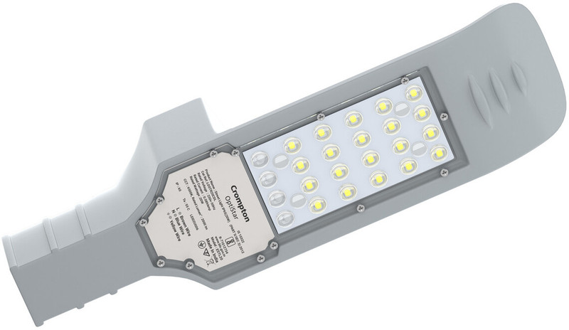 Crompton LED Street Light Optistar Flood Light Outdoor Lamp(White)