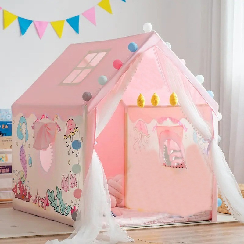 Sukan Tex kids play tent house ,play tent house(Pink)