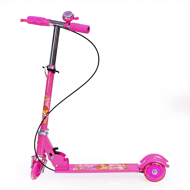 calyxia Junior Kick Scooter – Smooth, Stylish, and Safe Rides for Little Explorers Kids Scooter(Pink, Pack of 1)