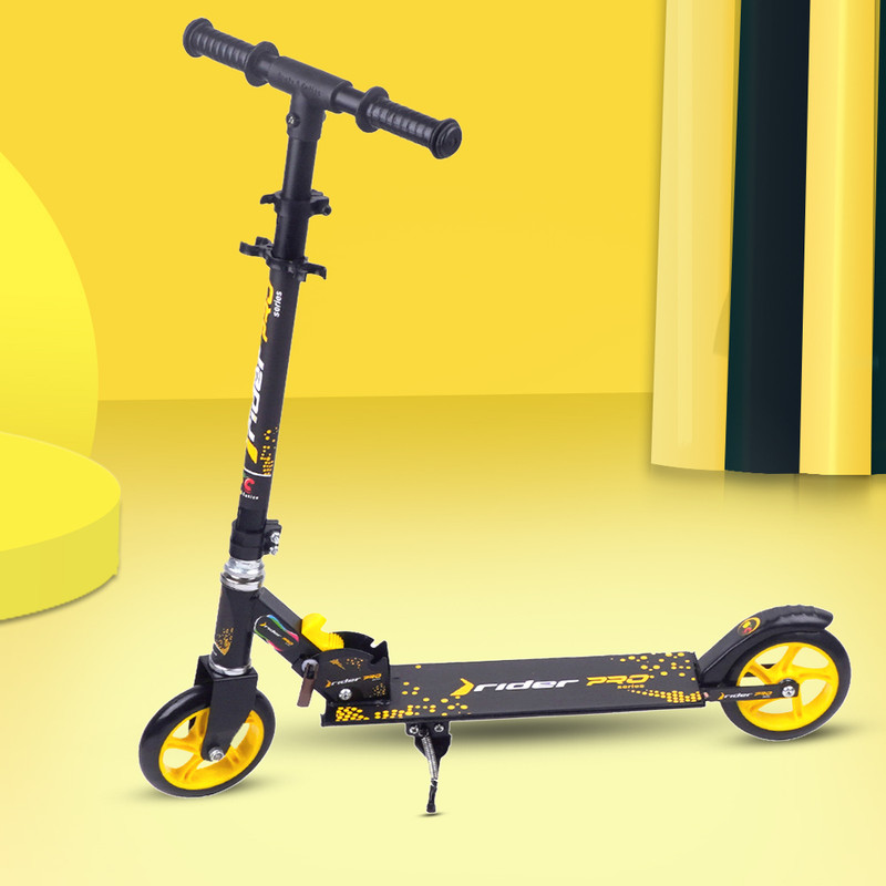 SPEEDFOX Stylish scooter for kid with attractive colour,adjustable height,foldable handle(Blue)