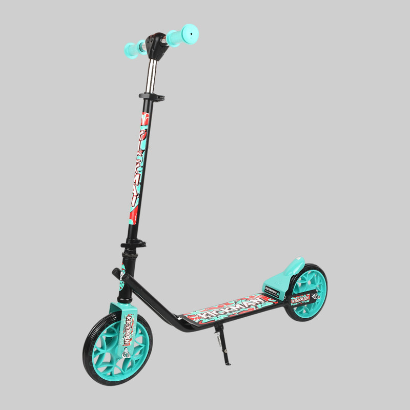 SPEEDFOX Kids foldable scooter for 3 to 12 years old max weight 120kgs(Green, Black)