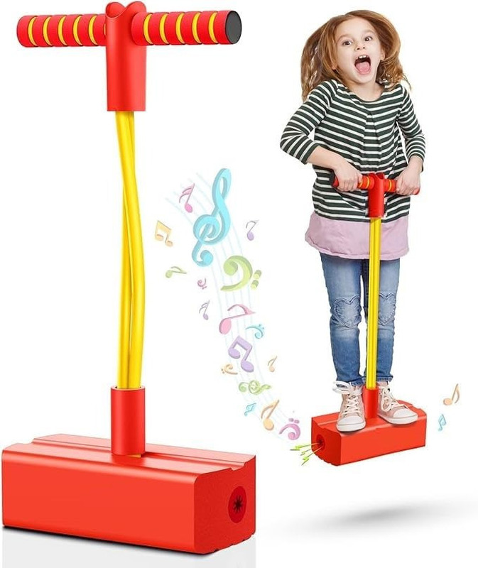 Dwiti Enterprise Pogo Stick Foam Pogo Jumper for Kids Foam Pogo Jumper Outdoor Toys(Pink, Multicolor)