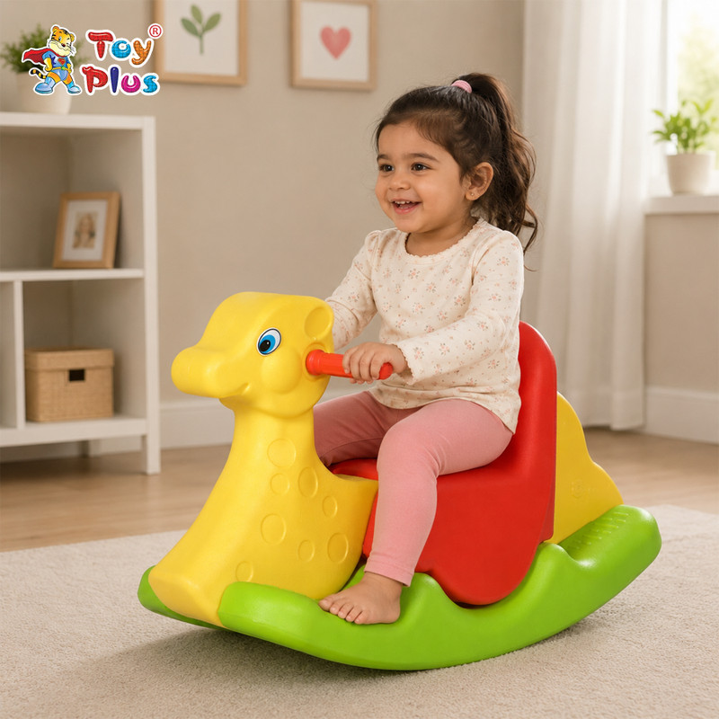 Toy Plus Toddler Rocking Toy for Home Play Area & Activity Fun(Multicolor)