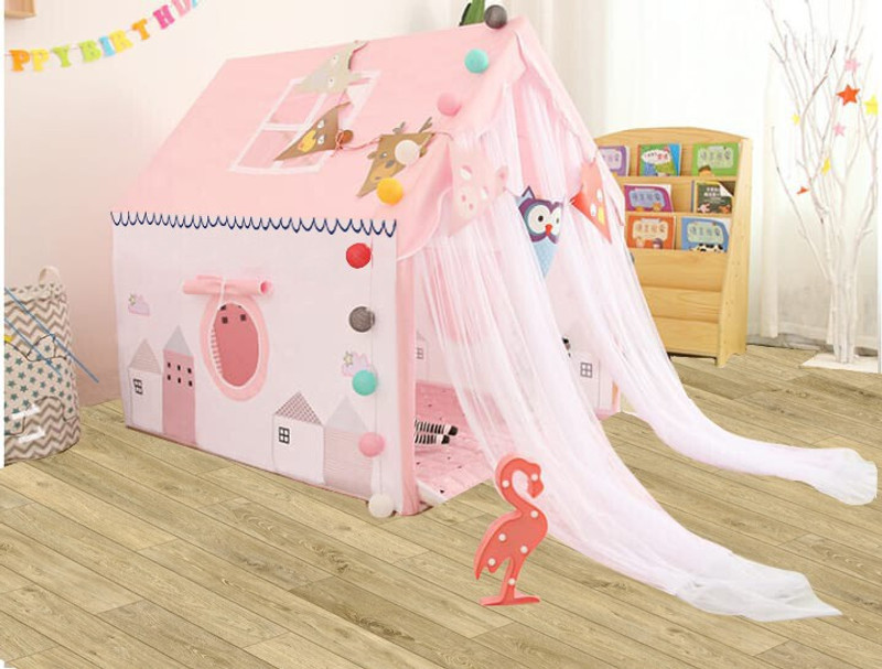 Sukan Tex Jumbo Size Lige Extremelyht Weight Kids Play House Tent for 10 Year Old tent(Pink)