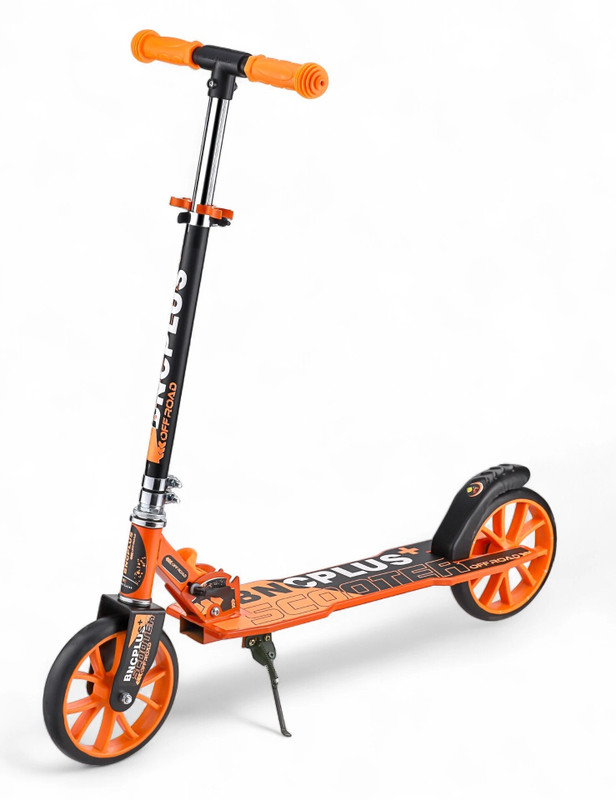 SPEEDFOX scooter for adult & kid with 3 lvl adjustable handle 7wheels-strongest from all Kids Scooter(Orange)