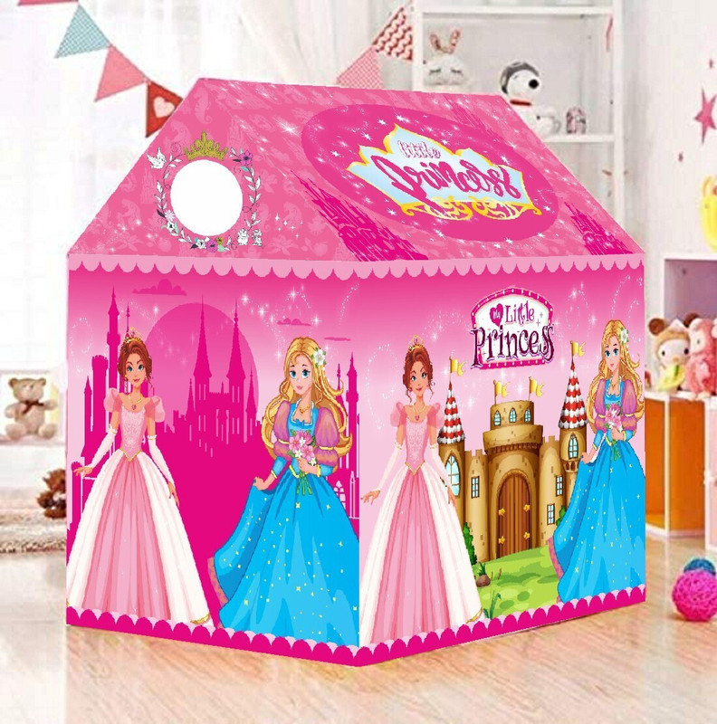 FLYBUY Jumbo Size Tent House for Kids 10 Years Old Girls & Boys Toy Hut Type Play(Multicolor)