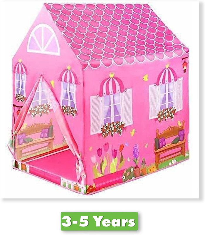 Nutriverse umbo Size Extremely Light Weight, Water Proof Doll House(Pink)
