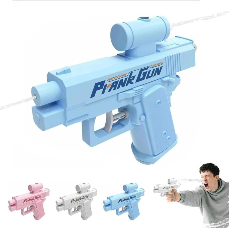 Troliver Prank Two-Way Water Gun Double Spray Two-Way Squirt Gun | Outdoor Fun Water Gun(Multicolor)
