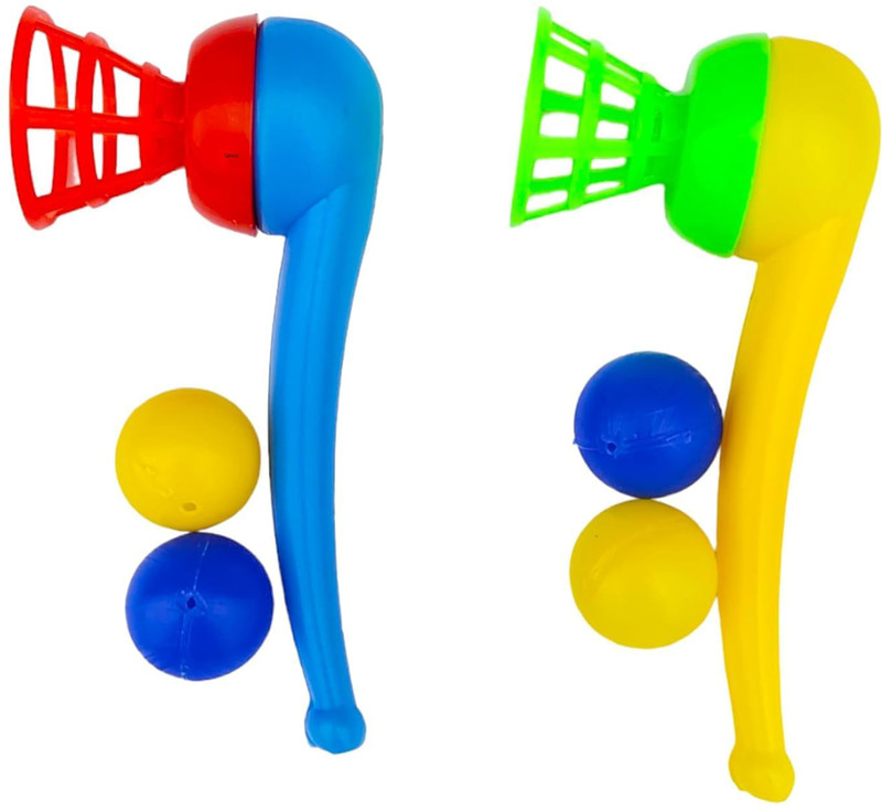 ROSEFAIR Floating Blow Pipe & Balls Game, Balance Blowing Toys - Stress Reliever for Kids(Multicolor)