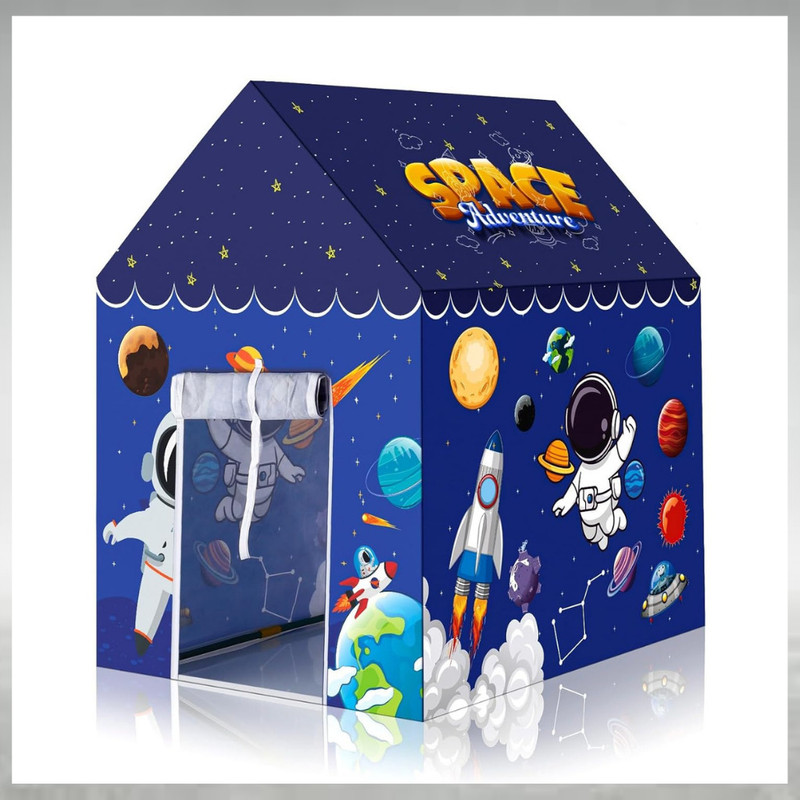 Nutriverse Kids Space Theme Tent House for 10 Years Old Girls & Boys Tent House _(TN6)(Blue)