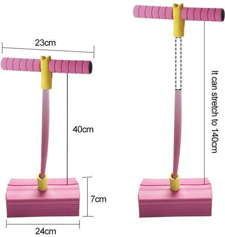 TickTrove Pogo Stick for Balance & Fun – Kids Play Toy(Multicolor)