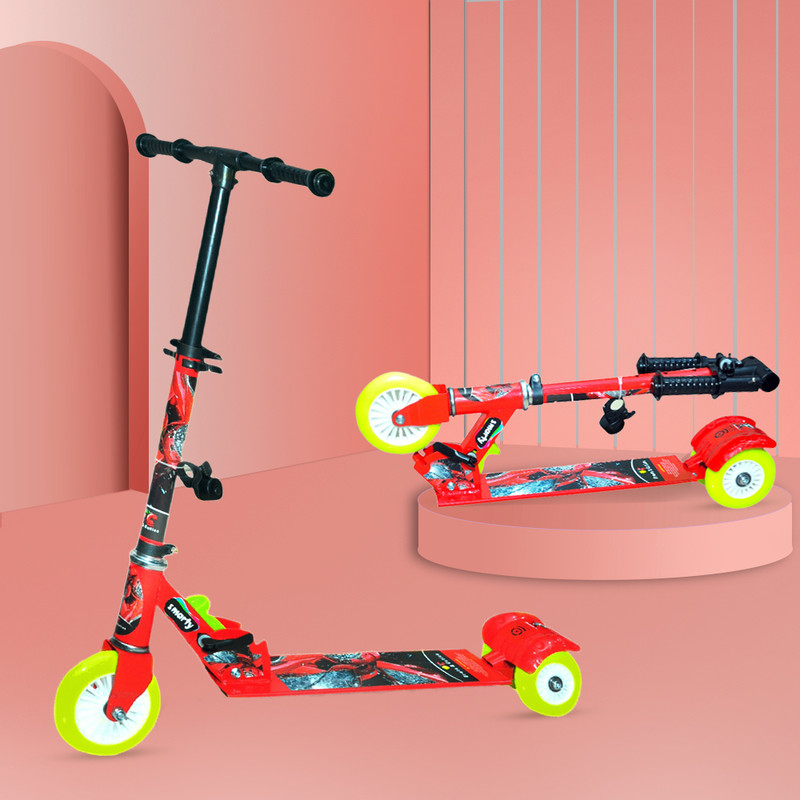 SPEEDFOX kick scooter for unisex age2-8 years with maxweight capacity 80kgs Adult Scooter(Multicolor)