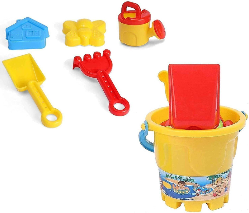 ParshvGroups Beach Play Set for Kids, Sand Play Set, Gardening Play Set, (Pack of 1)(Multicolor)