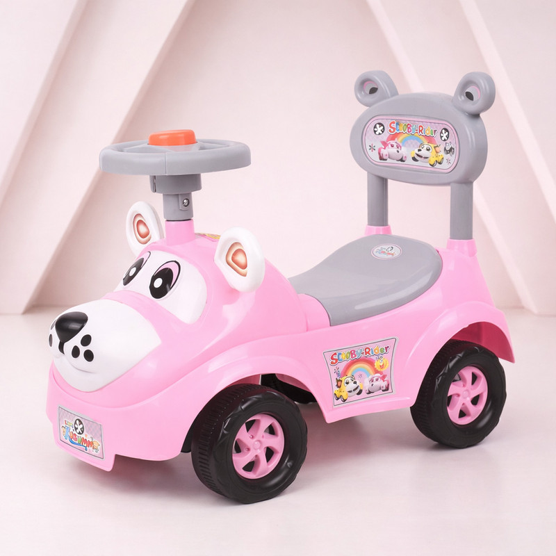 SPEEDFOX KIDS SCOOTER WITH LIGHT AND MUSIC, MADE IN INDIA, FOR ONLY 1-2 YEAR KIDS(Grey, Pink)