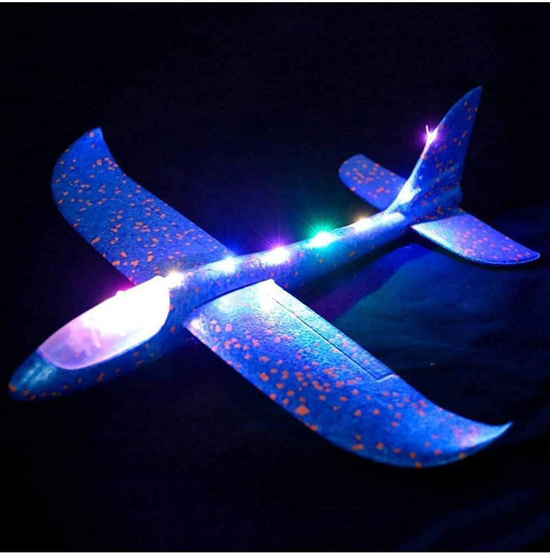 GKzon Foam Airplane Flying Toys for Kids,Outdoor Sport Game Toys,Foam Glider Airplane(Multicolor)