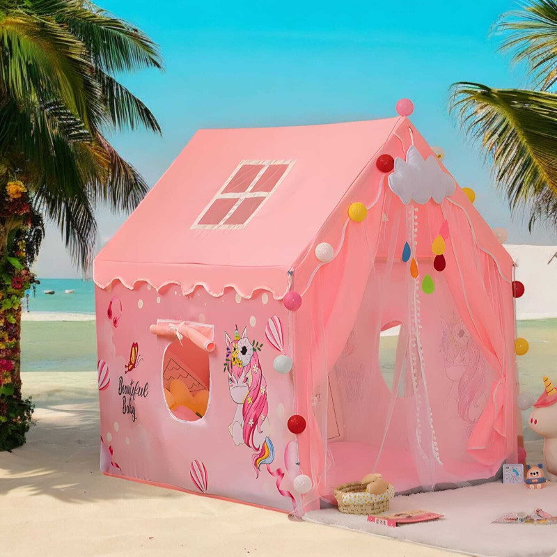MAYRAENTERPRISE Butterfly Pink Tent house for kids(Pink)