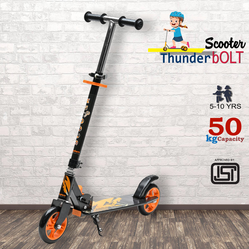 Pandaoriginals Steel Foldable Trike & Height Adjustable | WEIGHT : 50 KG | AGE 5-10 YRS Tricycle(Blue)
