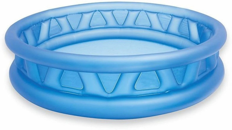 INTEX SIDE SOFT POOL - 2 Gold Dust Soft Side VKI1104 Inflatable Swimming Pool(Blue)