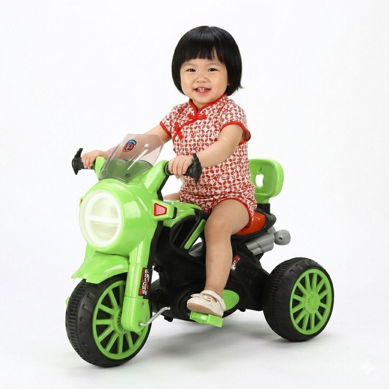 LITTLELARK Baby Tricycle ride on trikes for kids(Green)