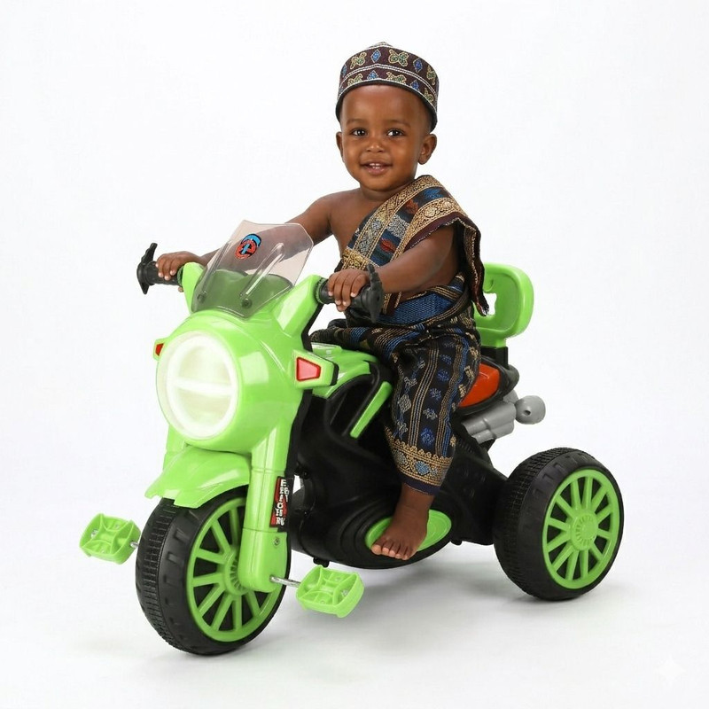 LITTLELARK kids with Anti-skid wheels boy girl(Green)