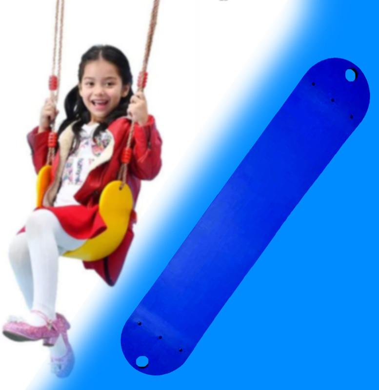 HOP N PLAY Commercial Grade Heavy Duty Plastic Swing Seat Outdoor Swing Chair Swing seat(Red)