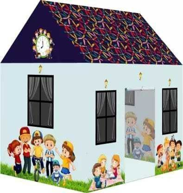 Eligent Enterprise SN KIDS PLAY HUT FOR 3-15 YEAR OLD GIRLS AND BOYS (CHILD BLUE)(Multicolor)