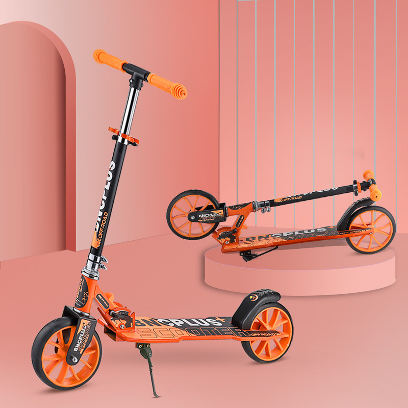 SPEEDFOX "Orange Power on Wheels – BNCPLUS Kick Scooter for Kids & Teens!"(Orange, Black)