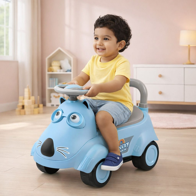 SPEEDFOX New One Kids Ride On Push Car | Steering Toy Car for Toddlers 1-3 Year(Pink)