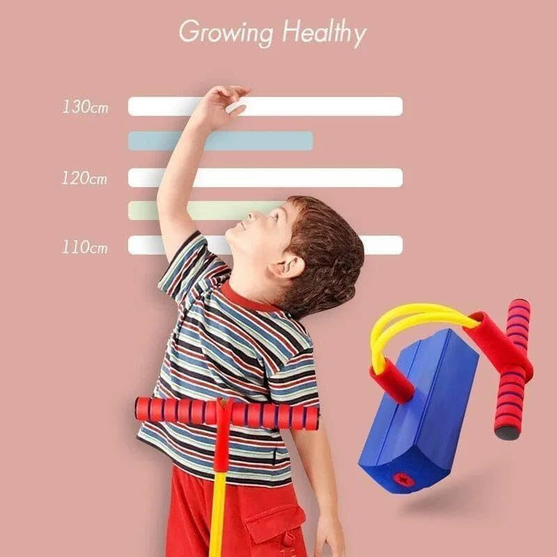 GVJ TRADERS Pogo Stick Foam Pogo Jumper for Height Increase Kids Jumper (Multicolor) Inflatable Hoppers & Bouncer(Multicolor)