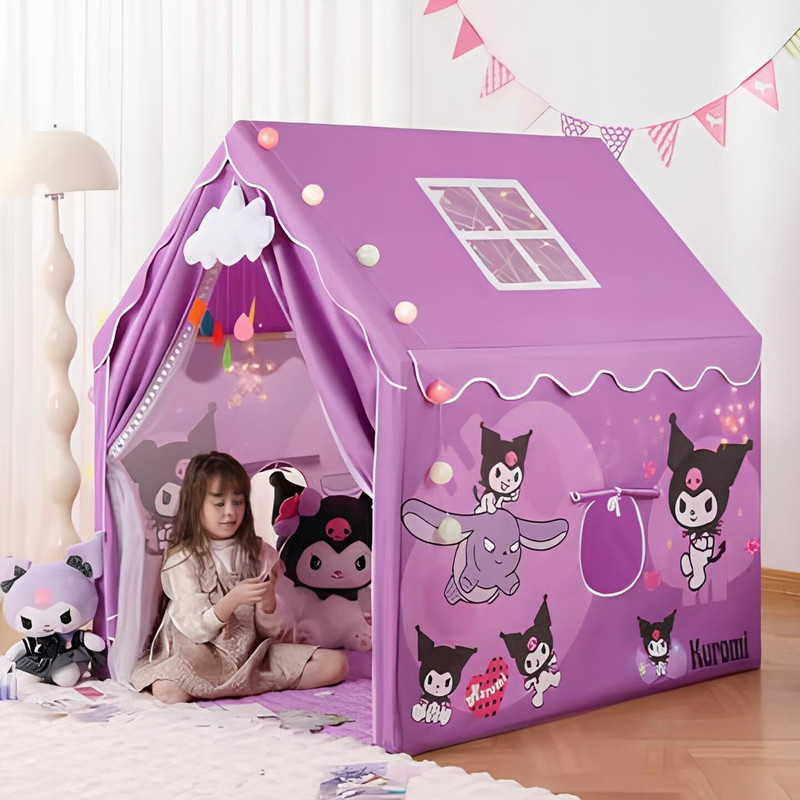 Shyam sales Extremely Light Weight, Kids Play Tent House for 10 Years Child-HAPPY BIRTHDAY(Multicolor)