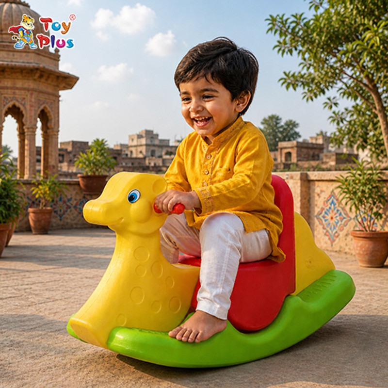 Toy Plus Kids Rocking Toy with Strong Base & Easy Grip Design(Multicolor)