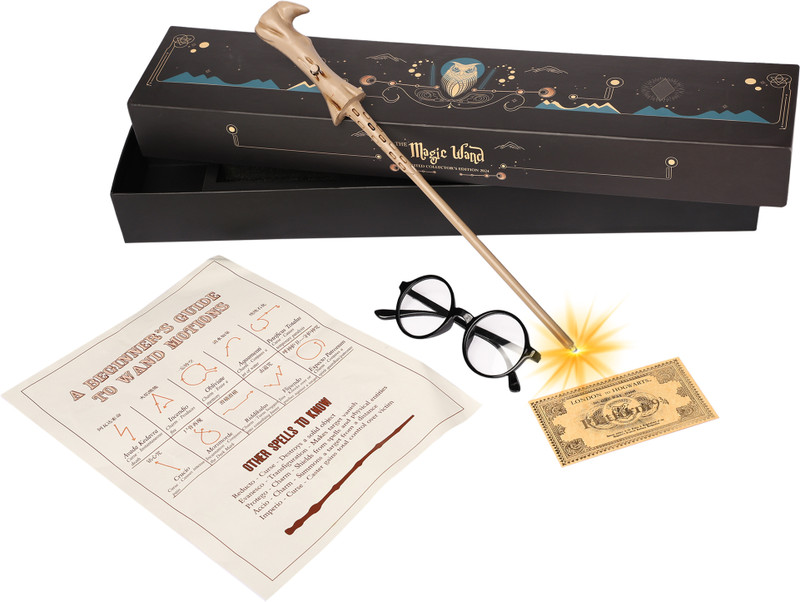 Rudrav Dumbledore Light Up Wand With Harry Potter Music Box Combo Toys Cosplay for kids(Multicolor)