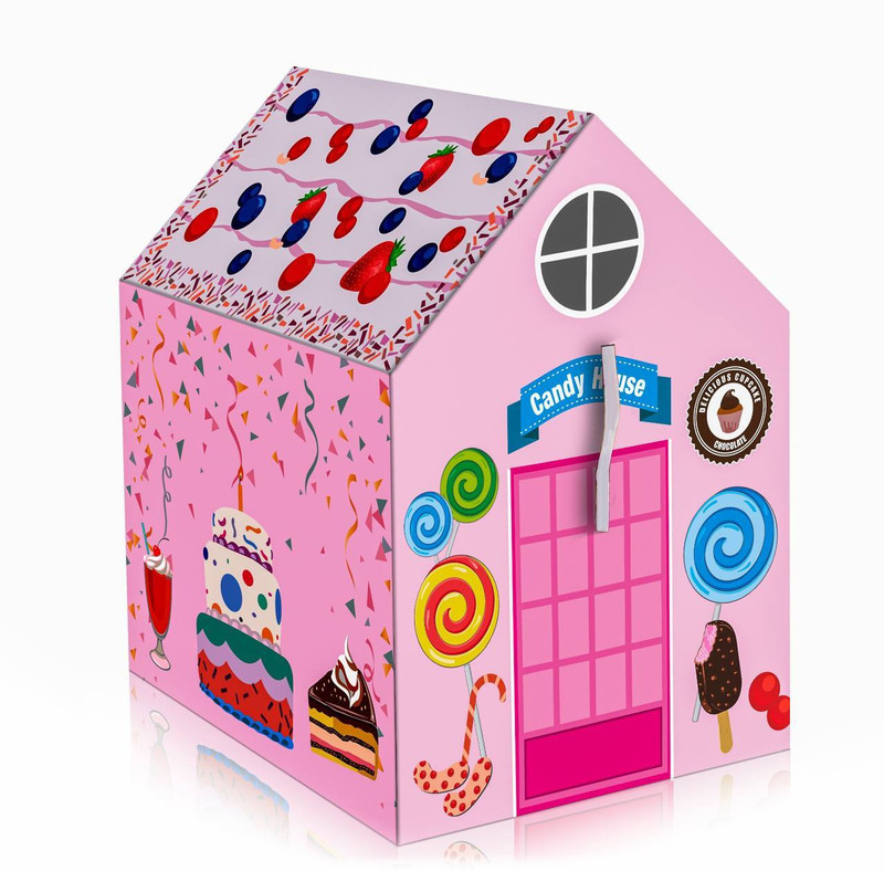 TOOBIL PATHSALA THEME PLAY TENT HOUSE(Multicolor)
