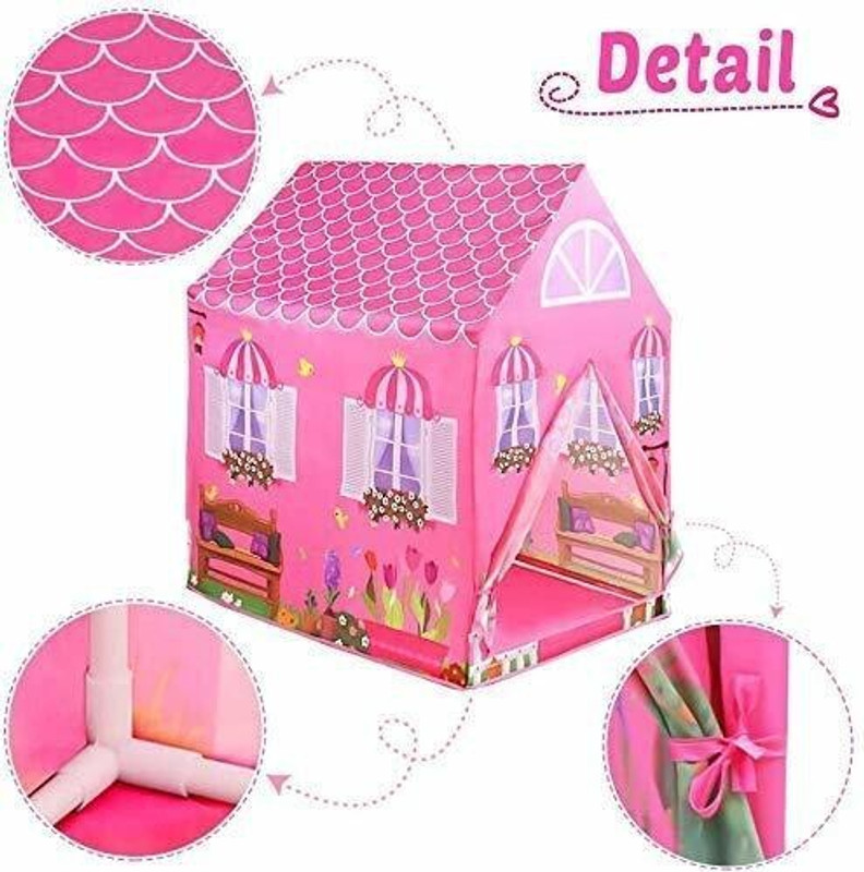 I KHODAL ENTERPRISESS I KHODAL ENTEPRISE HOUSE New kids girl and boy morden doll house(Pink)