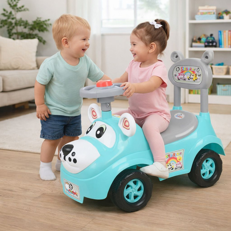 SPEEDFOX BEST QUALITY SCOOTER, MUSIC & STORAGE, MADE IN INDIA,BEST FOR 1 TO 2.5 YEAR(Grey, Pink)