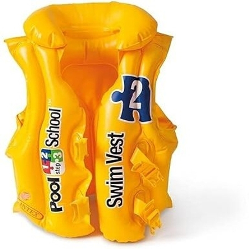 KidsZeeNie Pool School Floatation Swimming Safety Vest for Kids Water Fun Swim Jackets(Yellow)