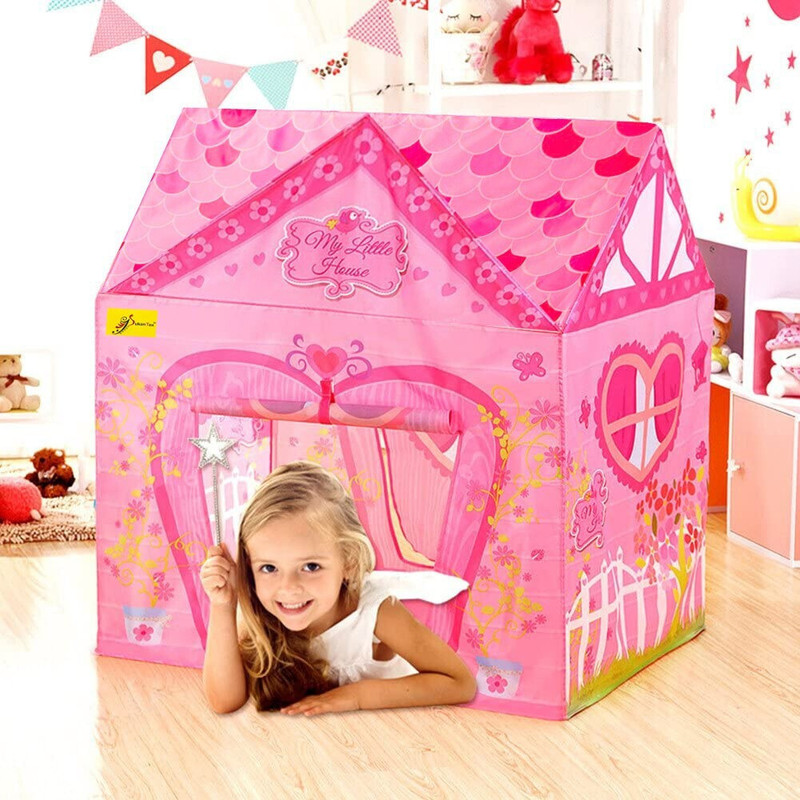 Sukan Tex Play Tent House for kids upto age 6 Years(Pink)