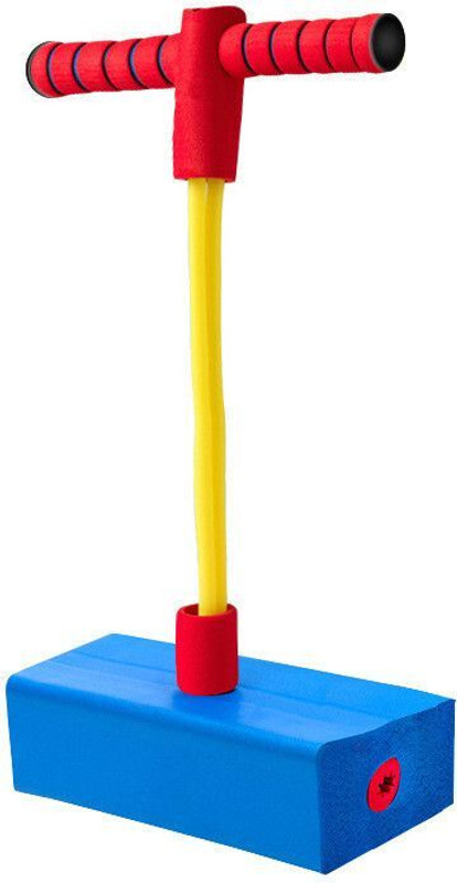 TickTrove Easy Grip Foam Pogo Stick – Kids Jump Fun(Multicolor)
