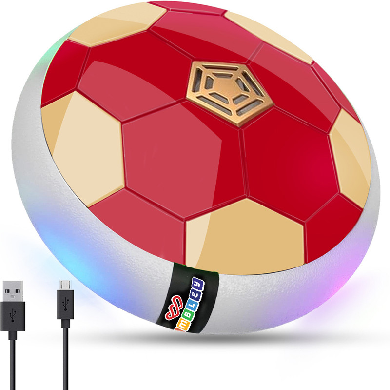Wembley USB Rechargeable Hover Soccer Ball(Red)