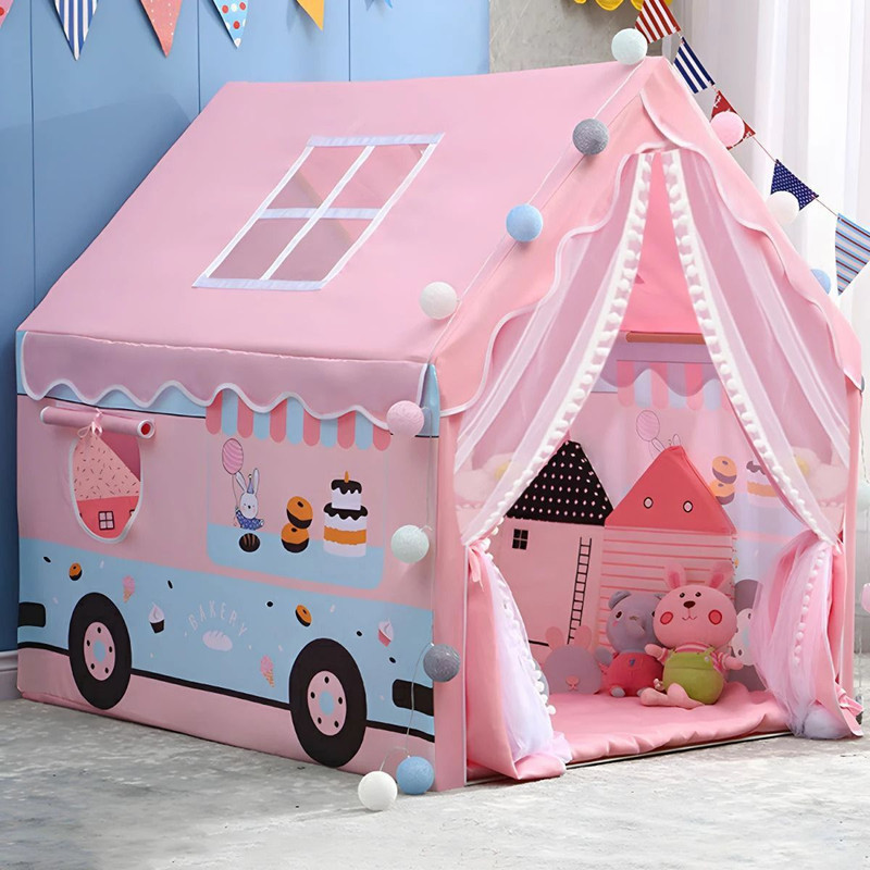 Sukan Tex "Sweet Bakery bus Kids Play Tent house"(Multicolor)