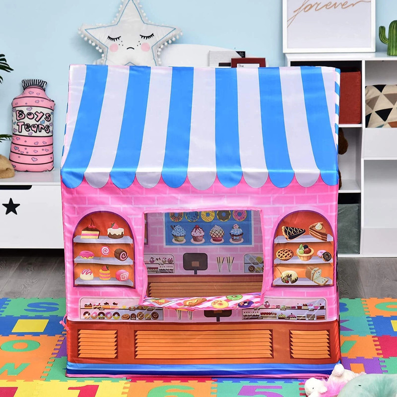 KENIX Candy house Kids Play Tent light weight for Kids Girls and Boys(Multicolor)