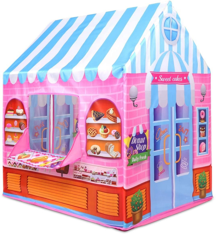 VIDGY New big Size Candy Tent For Boys & Girls (Multicolor) Sweet Shop Play Adventure(Multicolor)