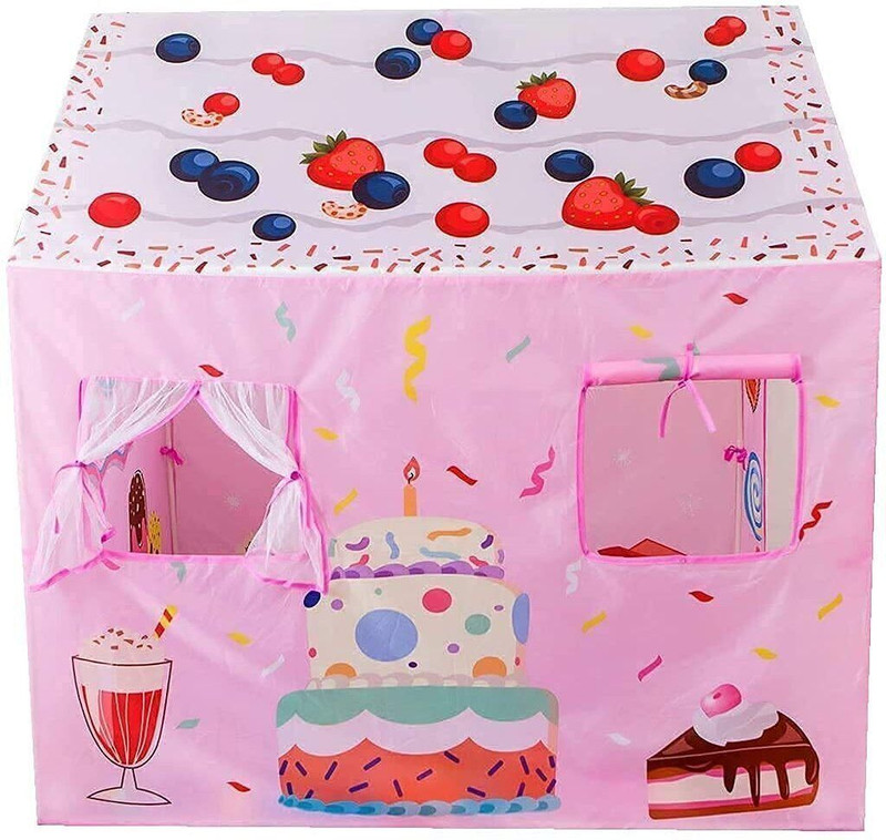 Eligent Enterprise Birthday Theme Kids Indoor Outdoor Play Tent(Multicolor)