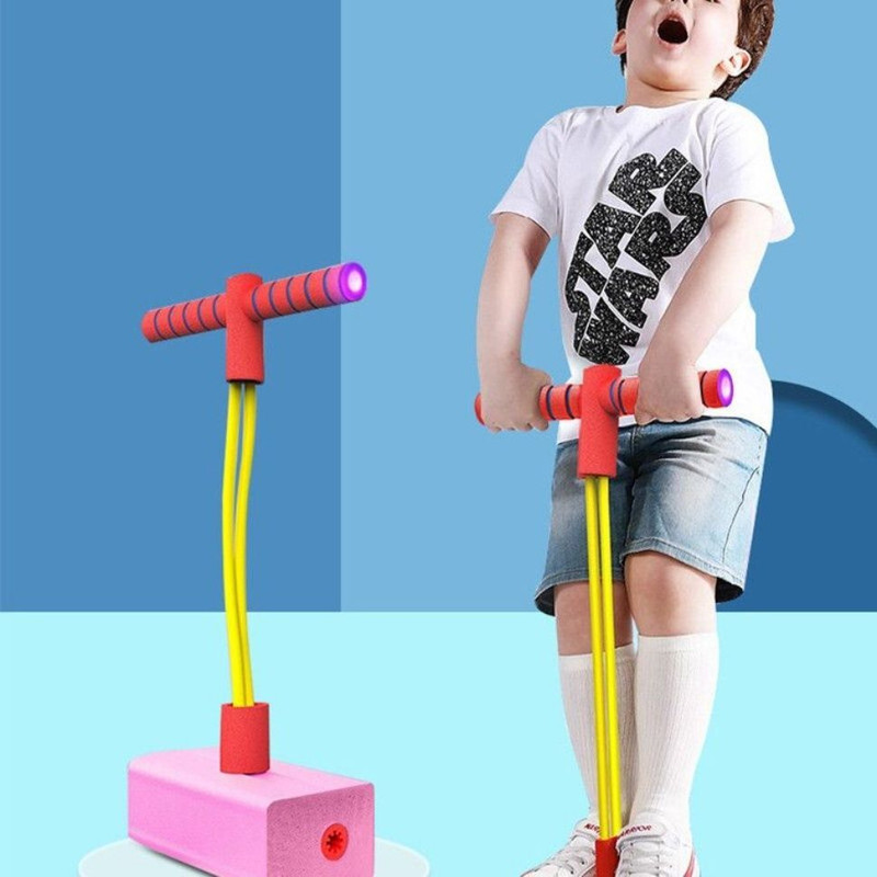TickTrove Lightweight Safe Pogo Stick for Home Play OD2(Multicolor)