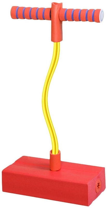 Shopeleven Foam Stick Jumper for Kids Jumper for Kids, Jumping Bouncer Toy(Red, Yellow)