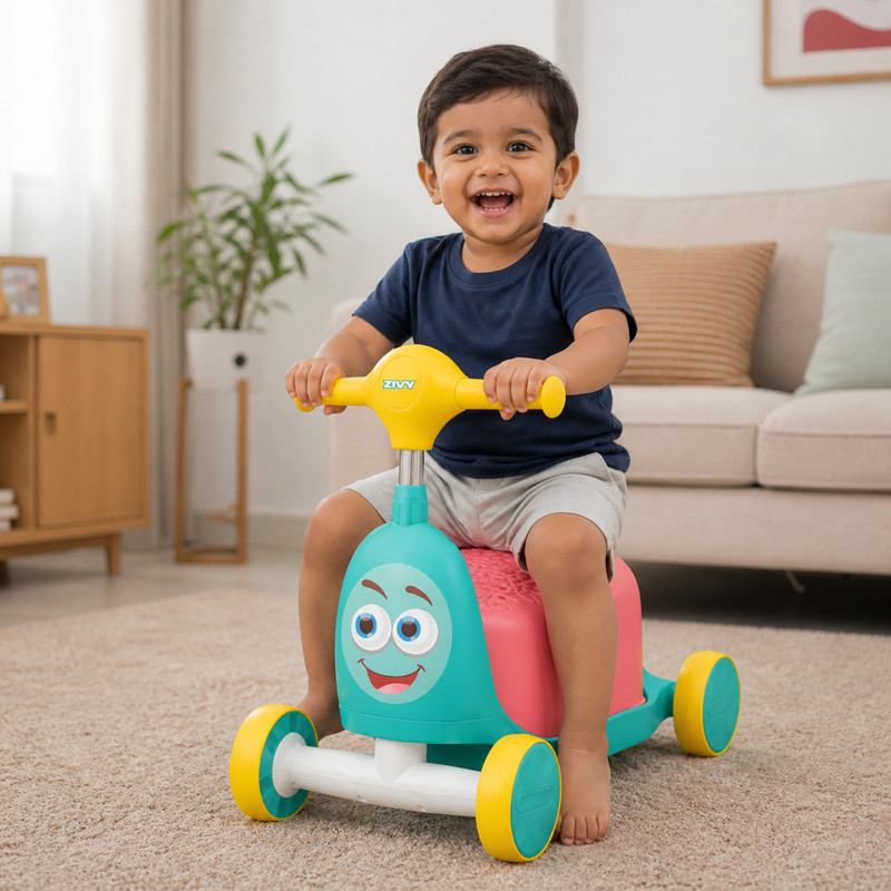 ZIVY TOYS ZIVY ORRY RIDER TOY FOR KIDS-RIDE ON(Multicolor)