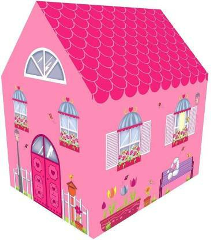 TOOBIL Doll Tent House Jumbo Big Size Extremely Light Weight Water Proof(Pink)